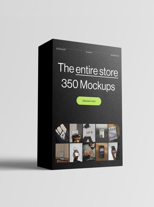 The Entire Store: 350+ Mockup Bundle