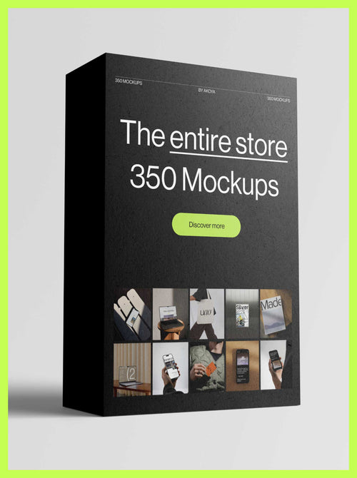Entire Store Bundle - 350 Mockups