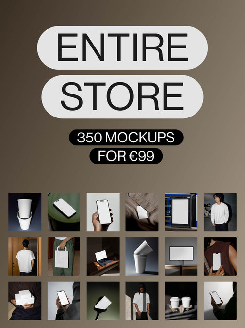 Entire Store 350 Mockups