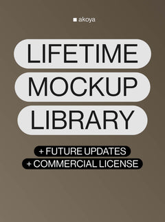 Akoya All Access — Lifetime Mockup Library + Future Updates