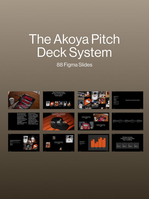 Akoya Pitch Deck - Presentation Template