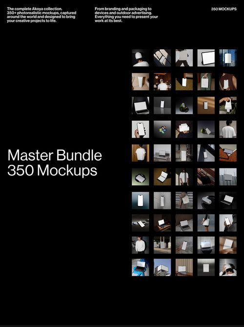 The Master Bundle: Every Akoya Mockup
